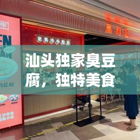 汕头独家臭豆腐，独特美食之旅，让你一吃难忘！