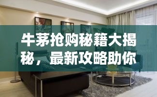 牛茅抢购秘籍大揭秘，最新攻略助你轻松掌握抢购诀窍！