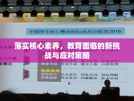 落实核心素养，教育面临的新挑战与应对策略