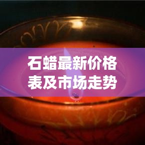 石蜡最新价格表及市场走势深度解析