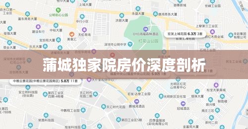 蒲城独家院房价深度剖析